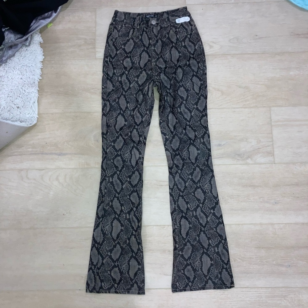 Pleather pants